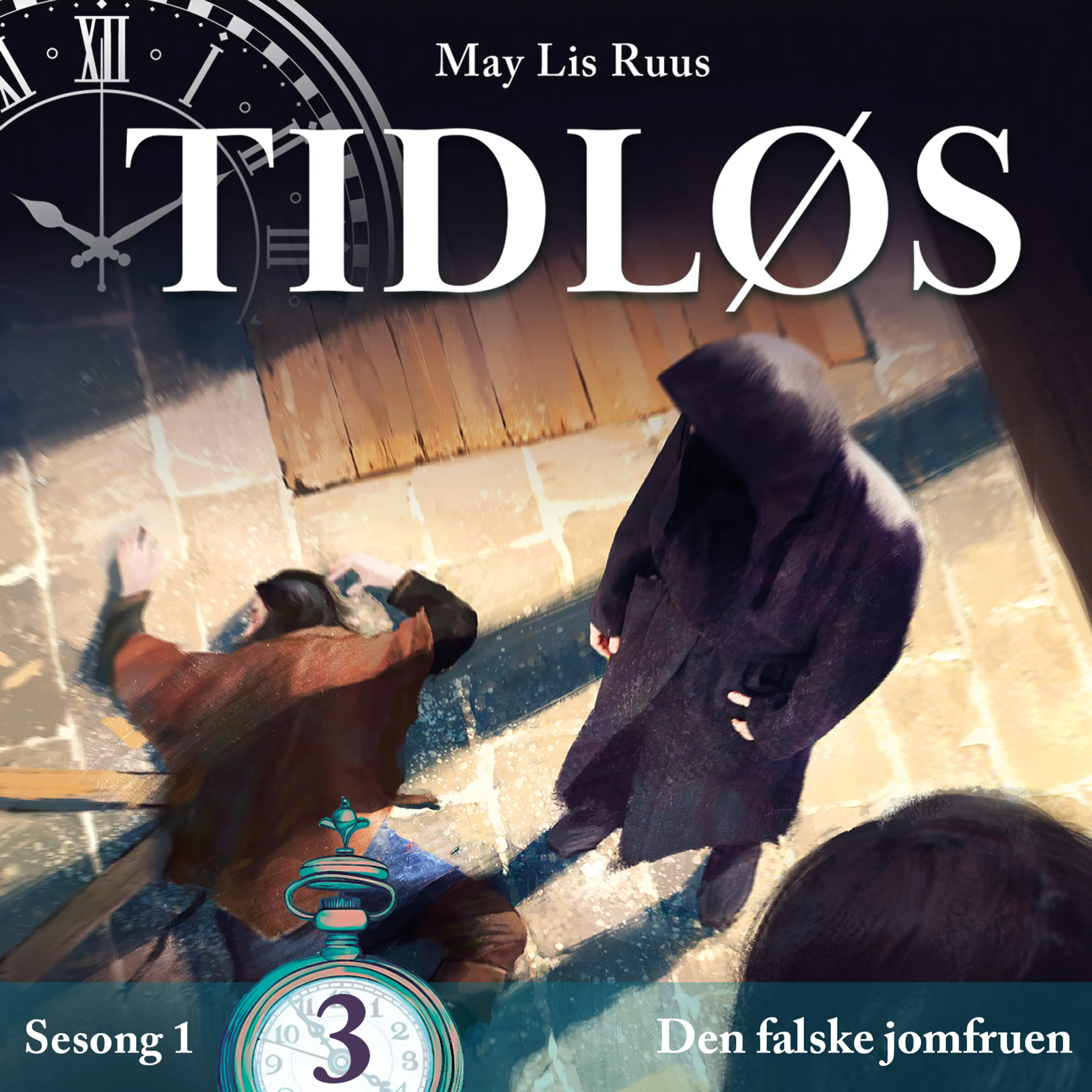 Omslag Den falske jomfruen av May Lis Ruus (Lydbok)