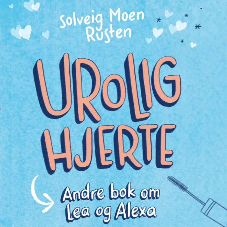 Omslag UROLIG hjerte av Solveig Moen Rusten (Lydbok)