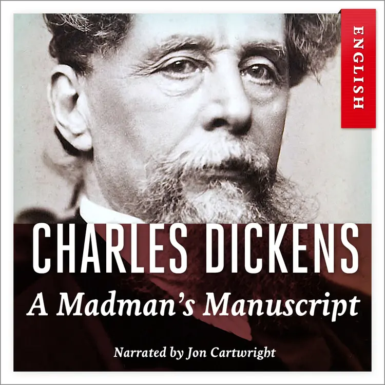Omslag A Madman's Manuscript av Charles Dickens (Nedlastbar lydbok)