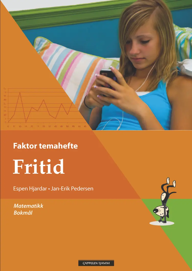 Omslag Faktor temahefte: Fritid av Espen Hjardar og Jan-Erik Pedersen (Heftet)