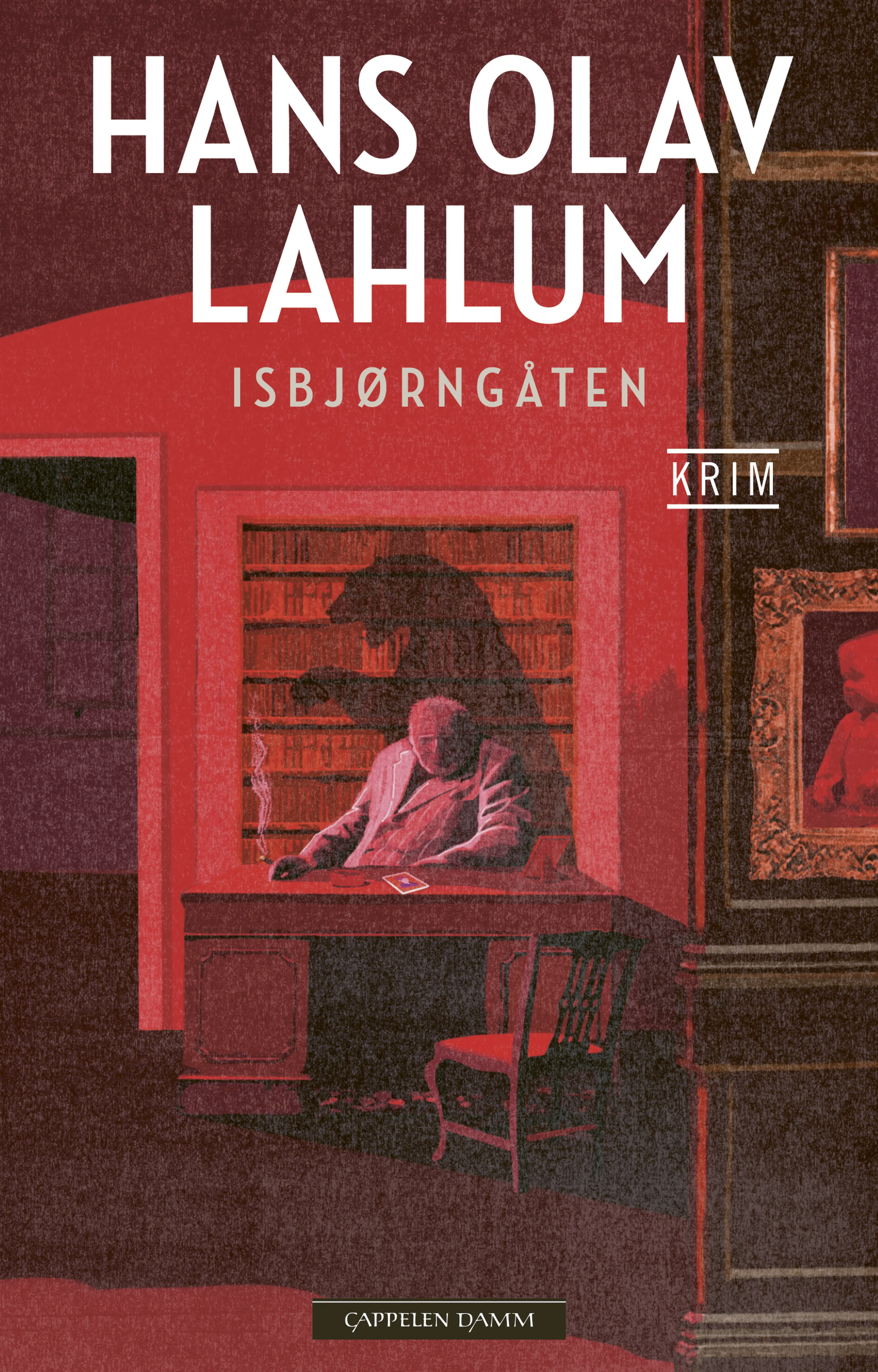 Omslag Isbjørngåten av Hans Olav Lahlum (Innbundet)