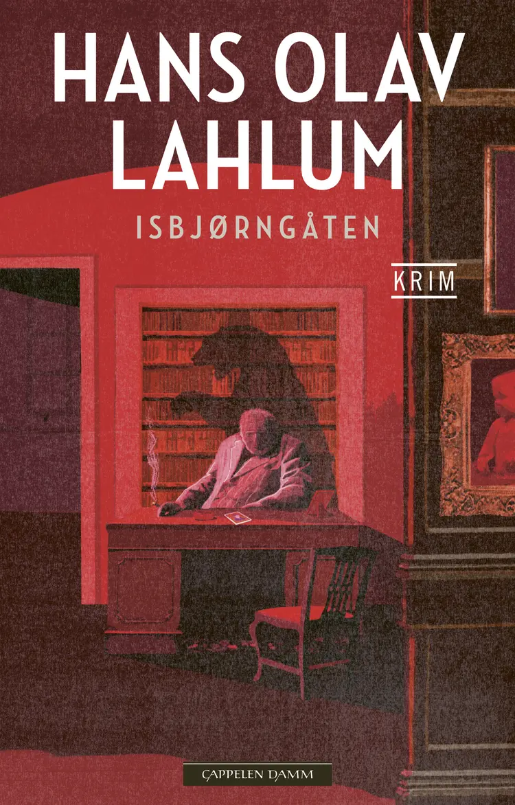 Omslag Isbjørngåten av Hans Olav Lahlum (Innbundet)