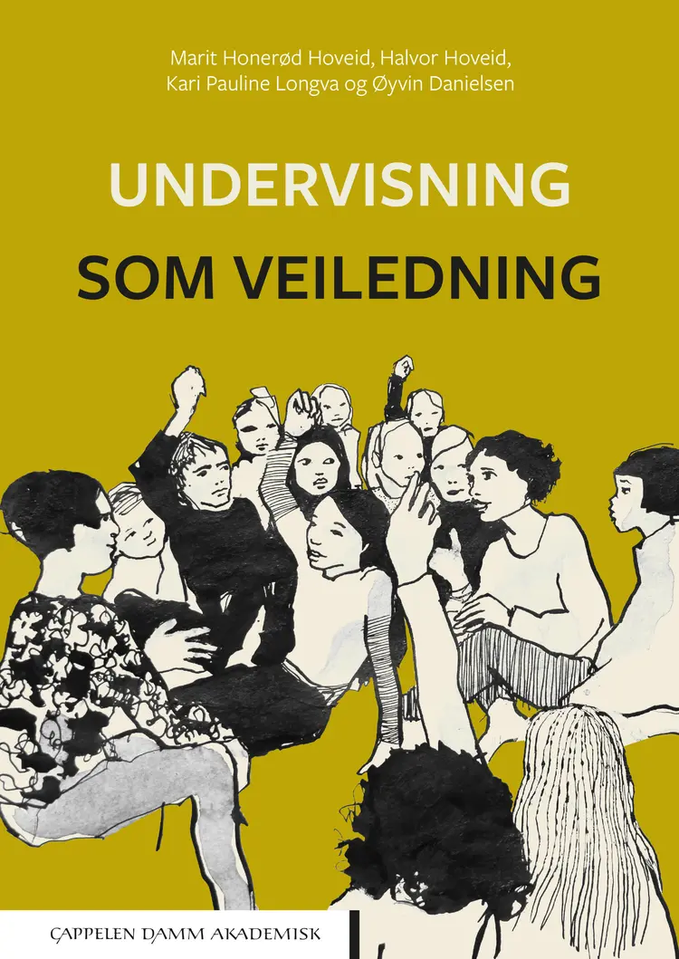 Omslag Undervisning som veiledning av Marit Honerød Hoveid,  Halvor Hoveid, Kari Pauline Longva og Øyvin Danielsen (Heftet)