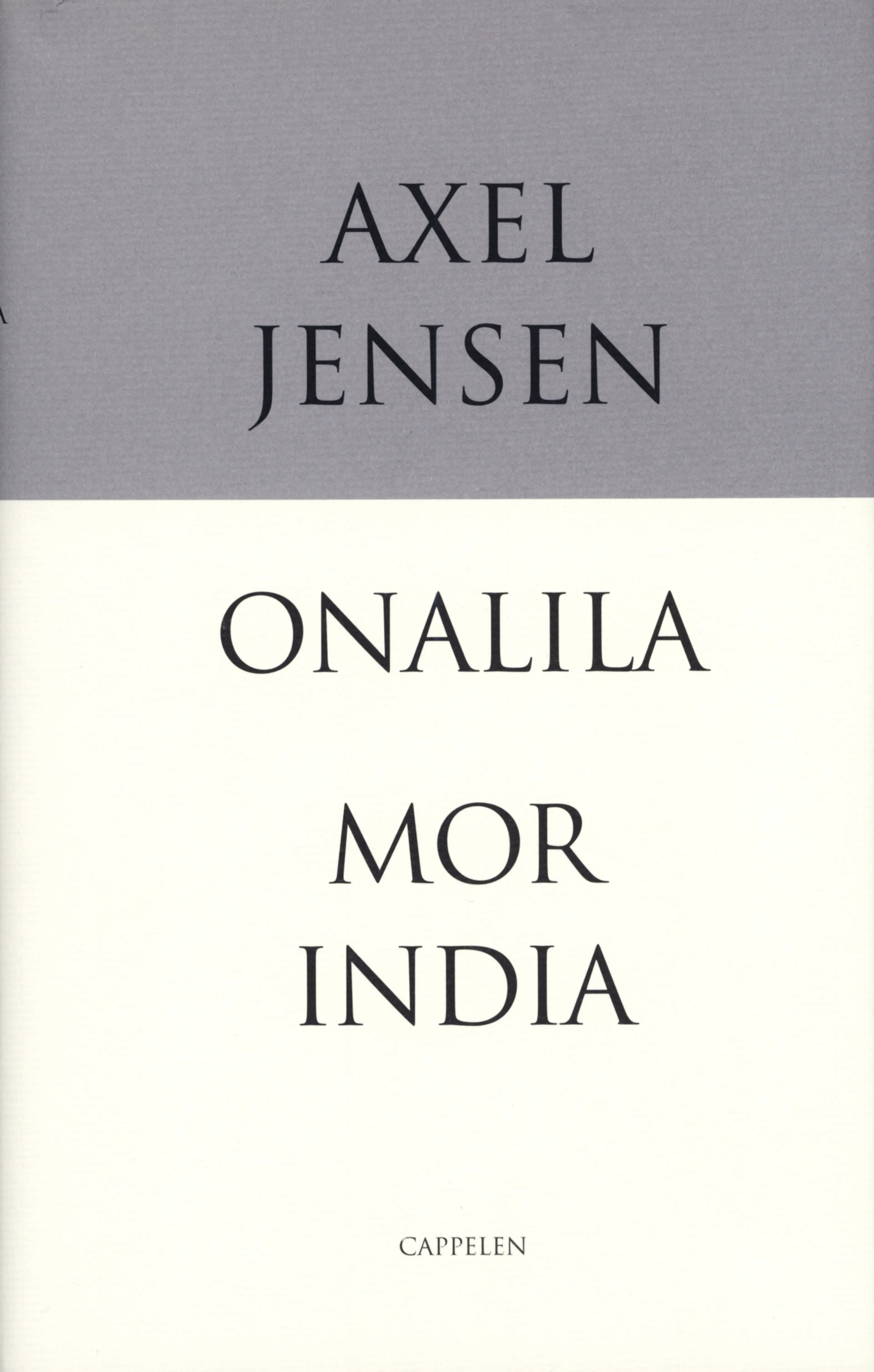 Omslag Onalila, Mor India av Axel Jensen (Innbundet)