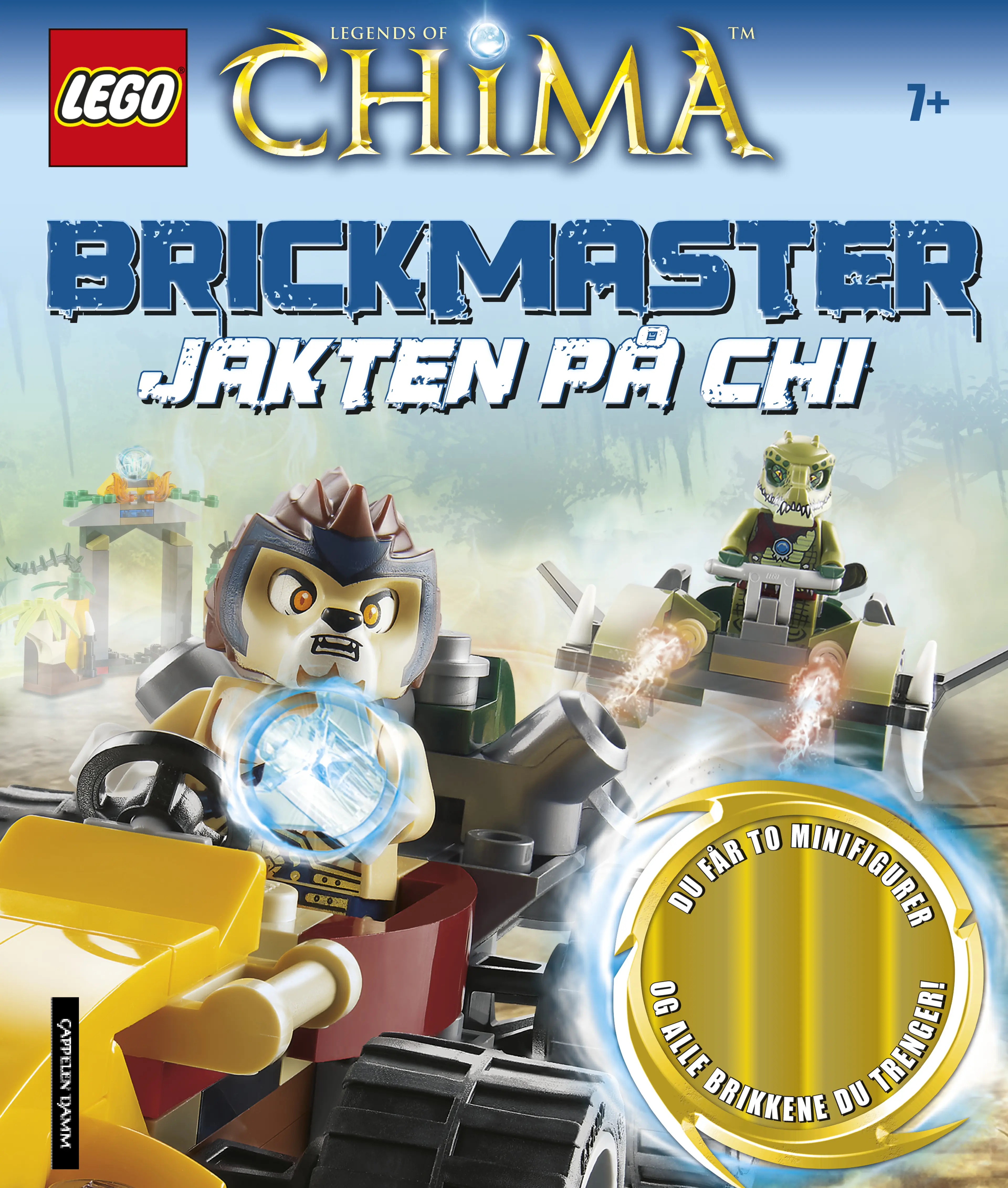 Omslag LEGO® LEGENDS OF CHIMA™ Brickmaster (Innbundet)