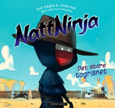 Omslag NATTNINJA - Det store togranet av Rolf Magne G. Andersen (Ebok)
