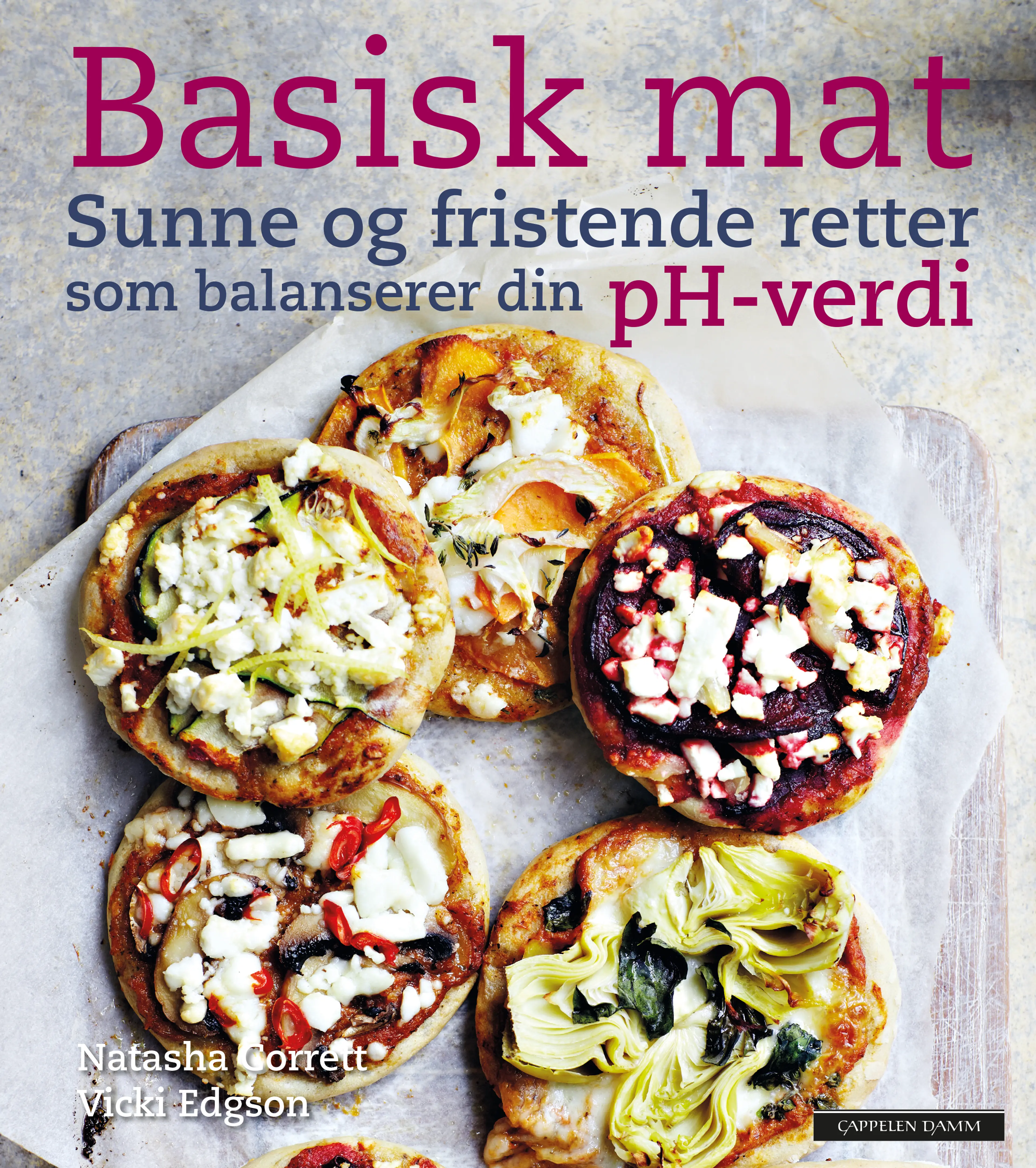 Omslag Basisk mat av Natasha Corrett og Vicki Edgson (Innbundet)