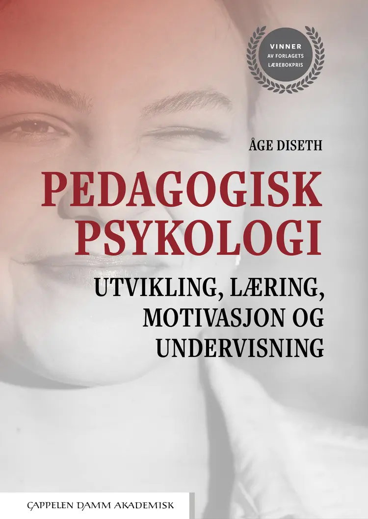 Omslag Pedagogisk psykologi av Åge Diseth (Heftet)