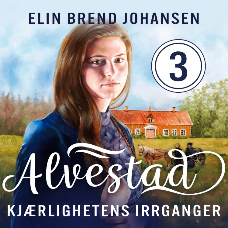 Omslag Kjærlighetens irrganger av Elin Brend Johansen (Lydbok)