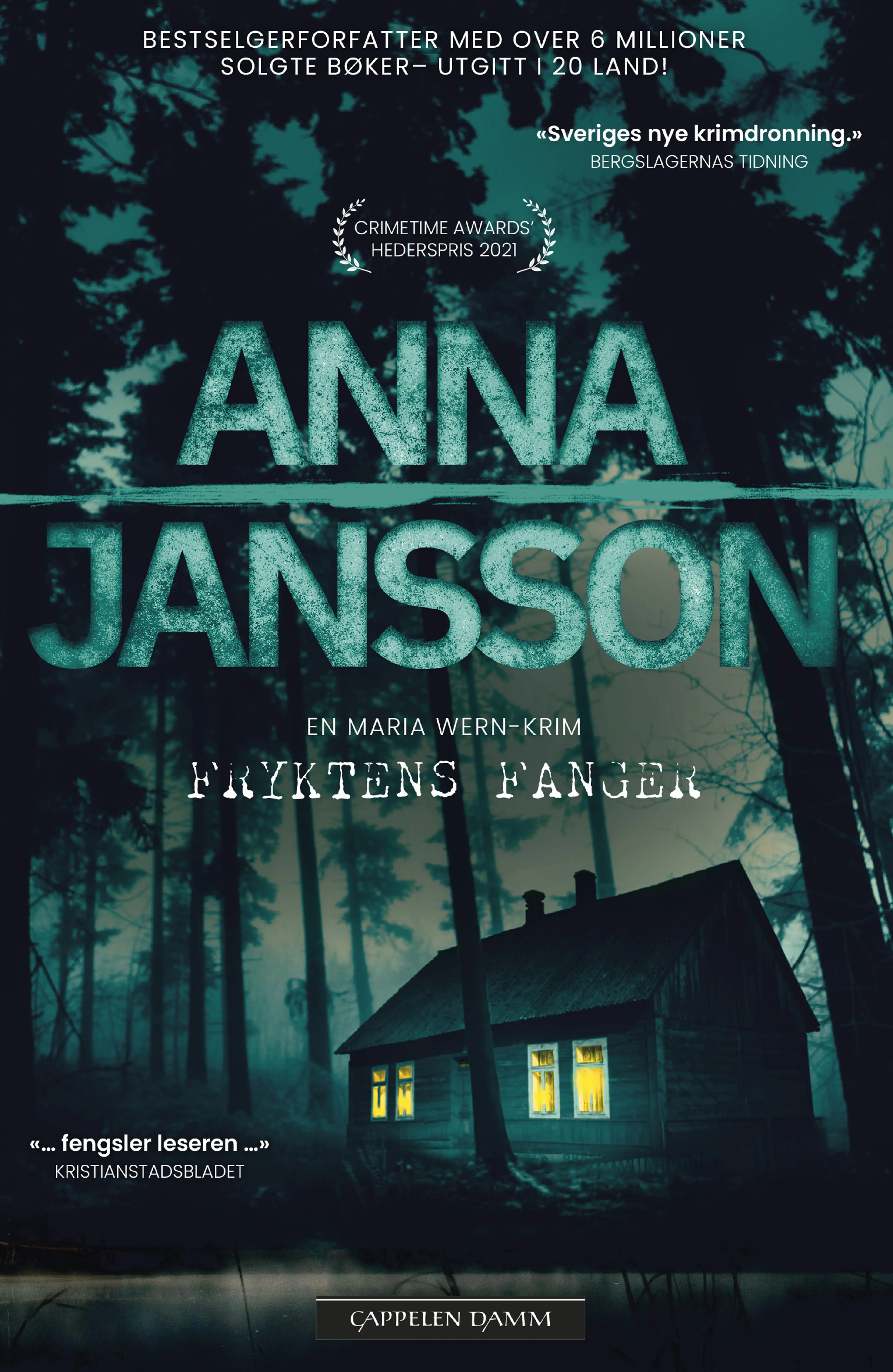 Omslag Fryktens fanger av Anna Jansson (Heftet)