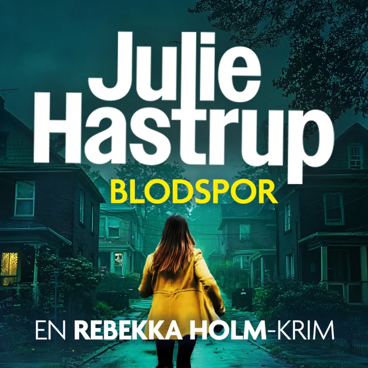 Omslag Blodspor av Julie Hastrup (Lydbok)