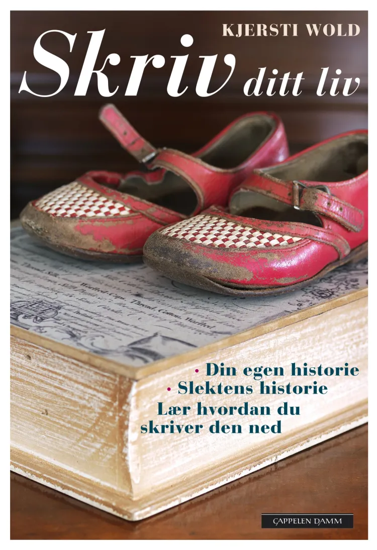 Omslag Skriv ditt liv av Kjersti Wold (Innbundet)