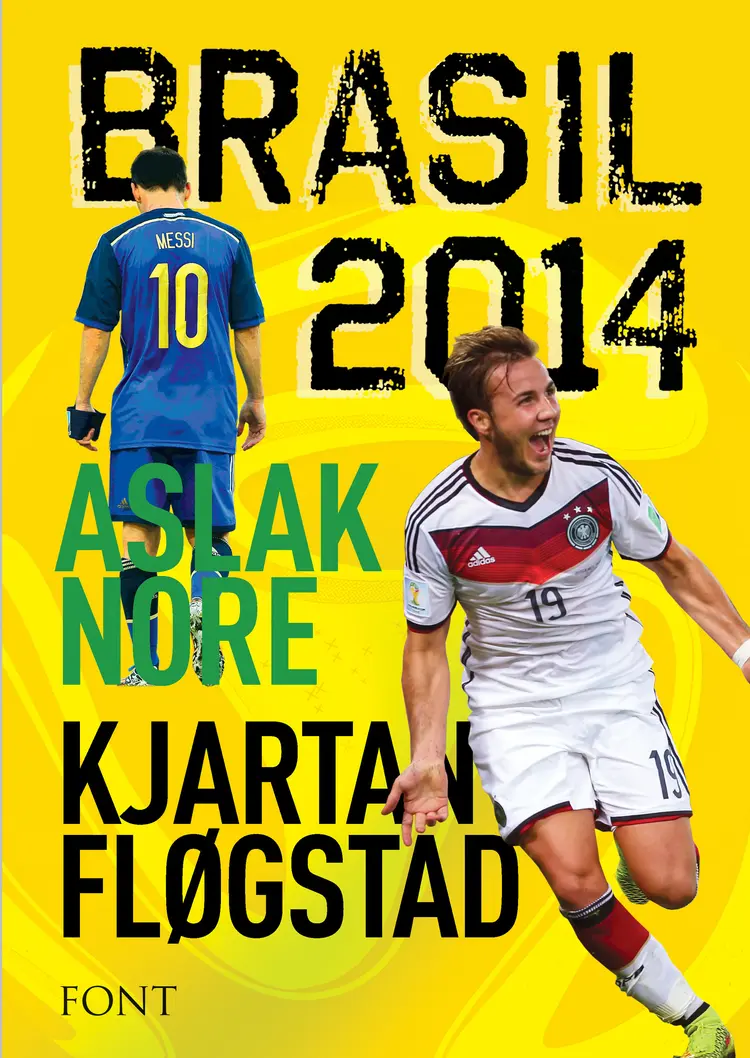 Omslag Brasil 2014 av Kjartan Fløgstad og Aslak Nore (Innbundet)
