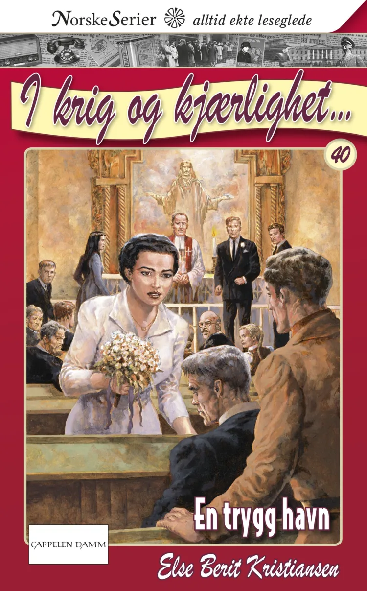 Omslag En trygg havn av Else Berit Kristiansen (Ebok)