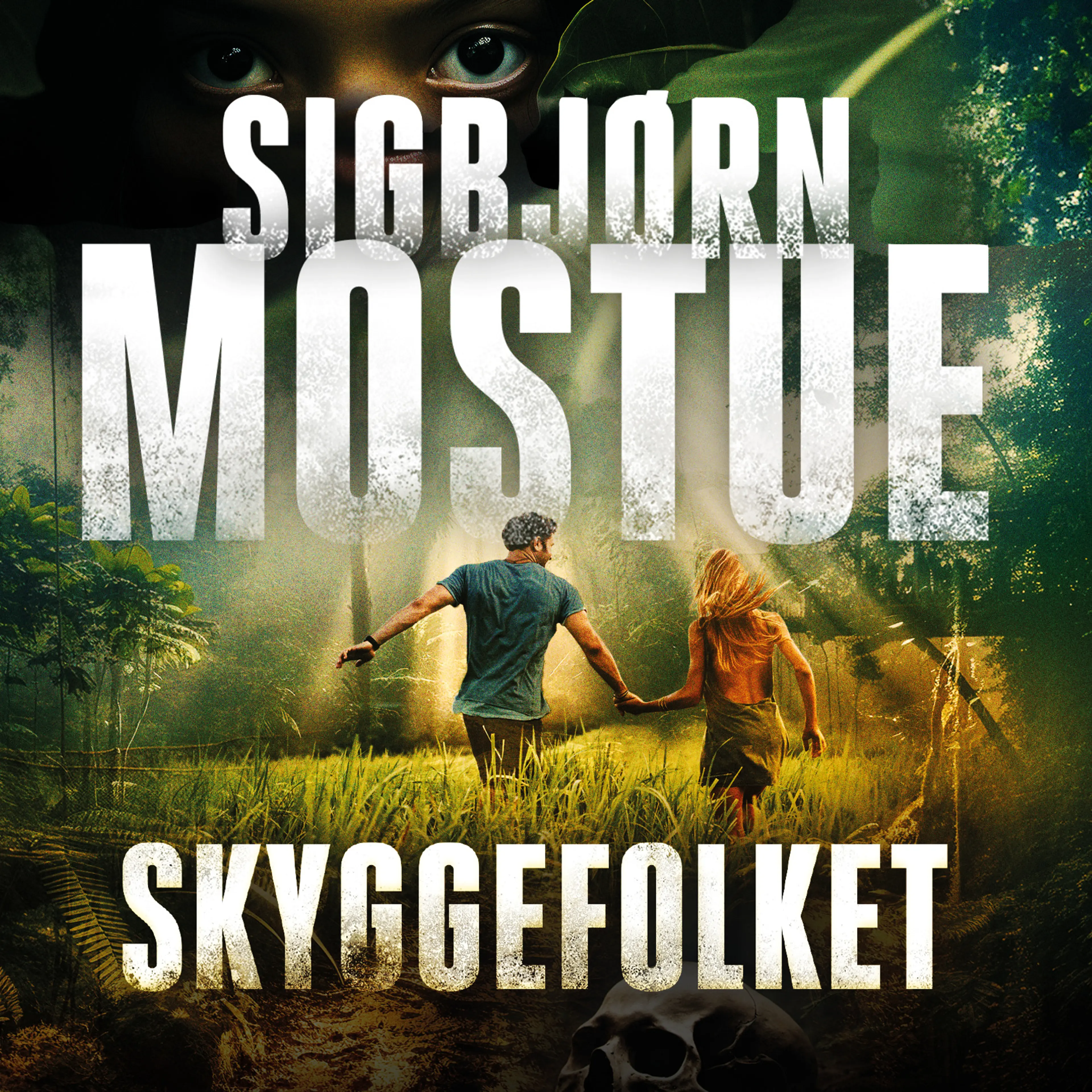 Omslag Skyggefolket av Sigbjørn Mostue (Lydbok)