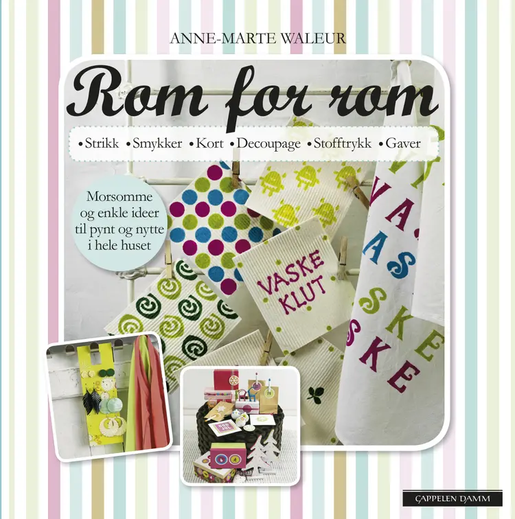 Omslag Rom for rom av Anne-Marte Waleur (Innbundet)