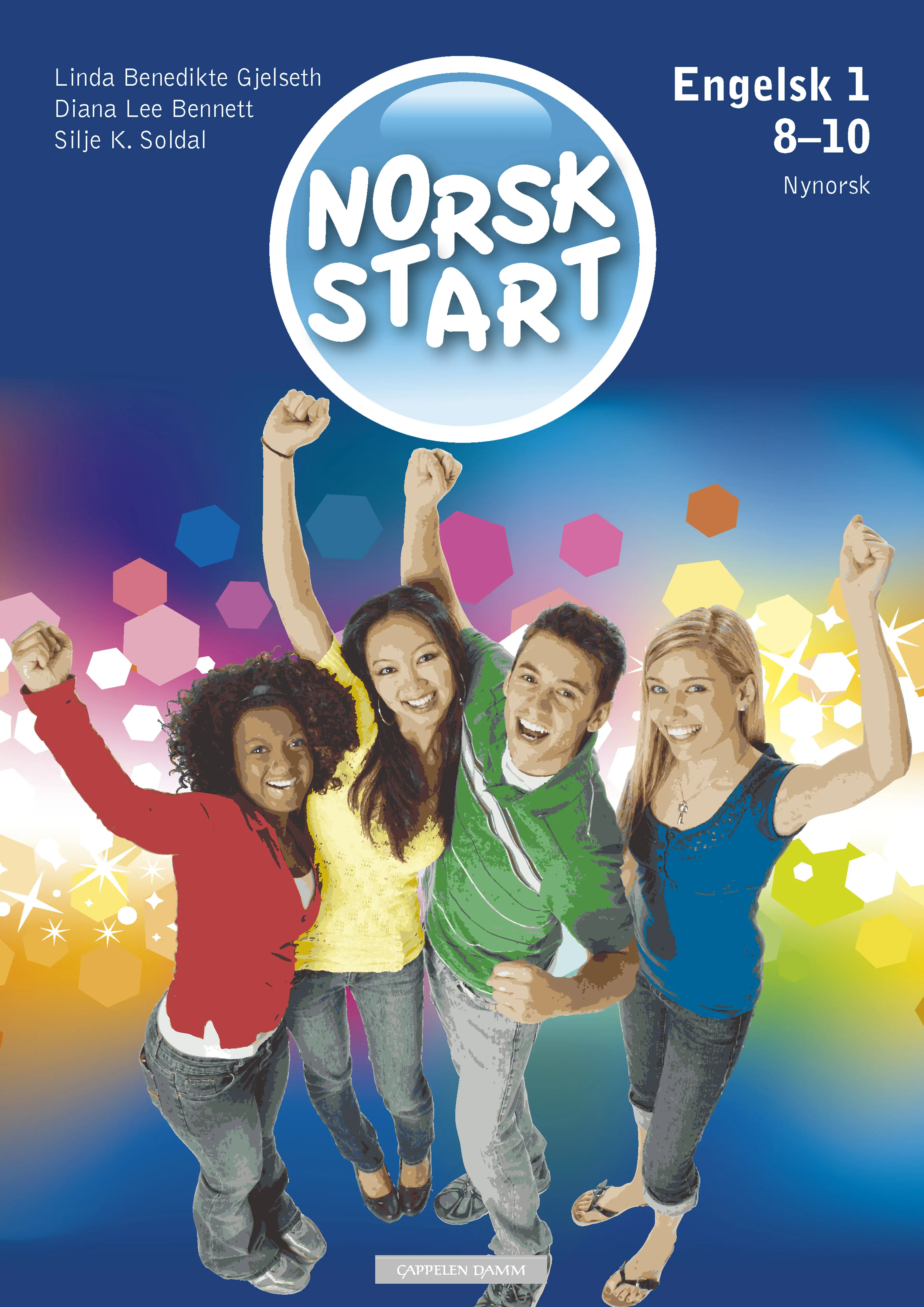 Omslag Norsk start 8-10 Engelsk 1 av Diana Lee Bennett, Linda Benedikte Gjelseth og Silje K. Soldal (Heftet)