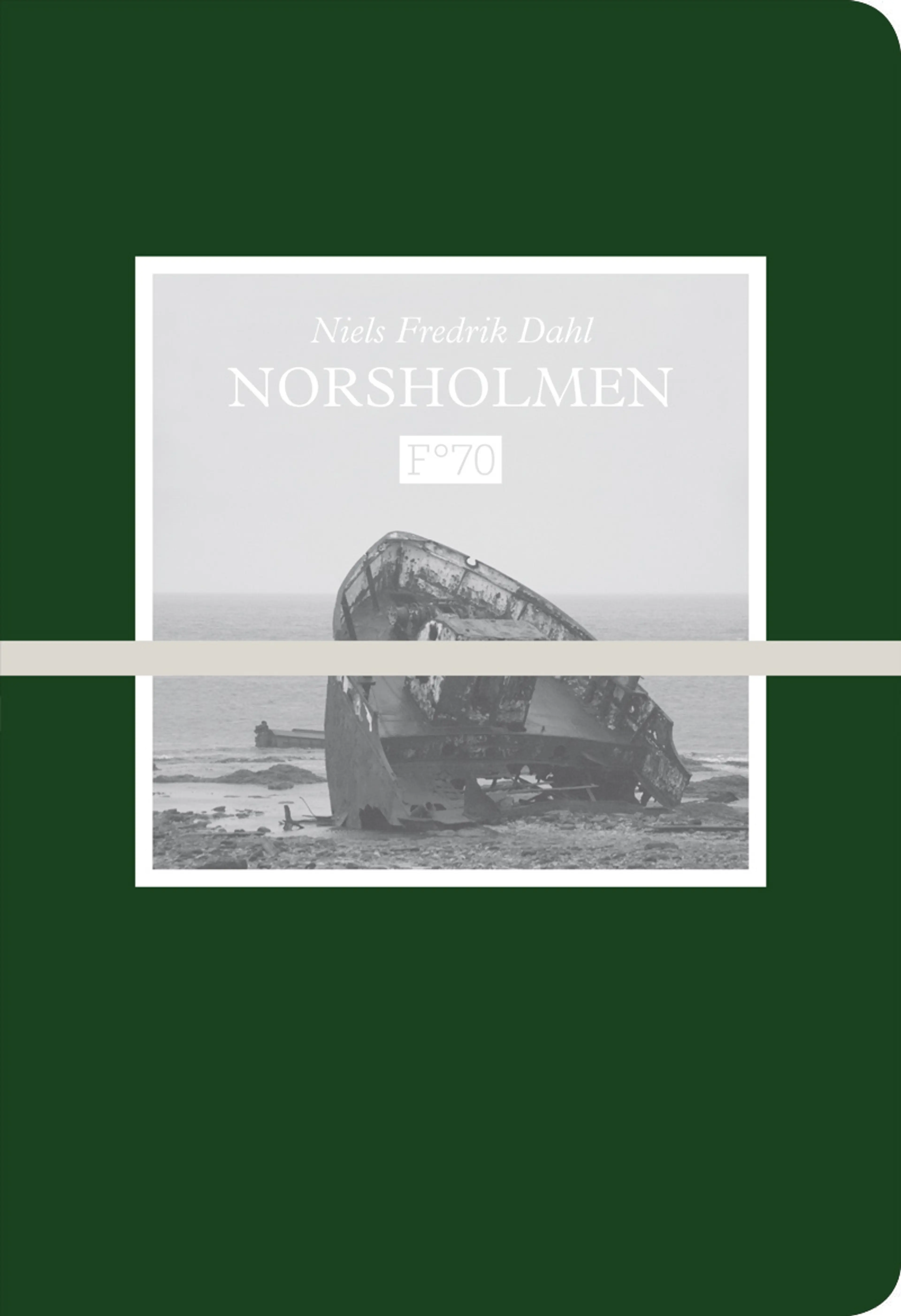 Omslag Norsholmen av Niels Fredrik Dahl (Heftet)