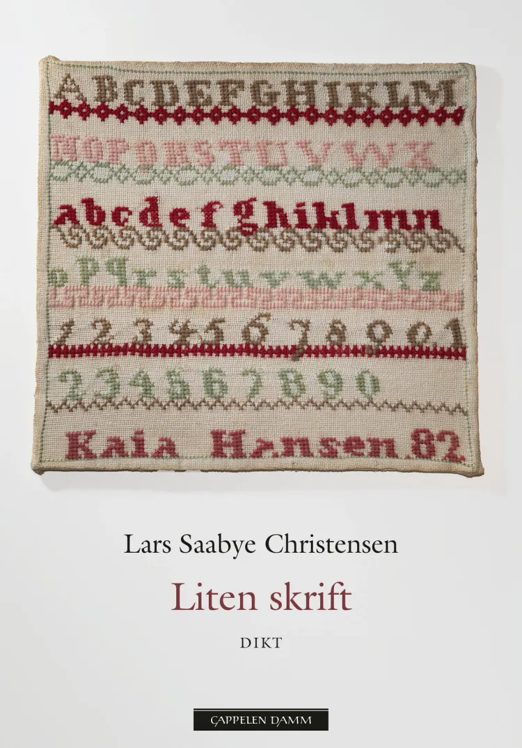 Omslag Liten skrift av Lars Saabye Christensen (Heftet)