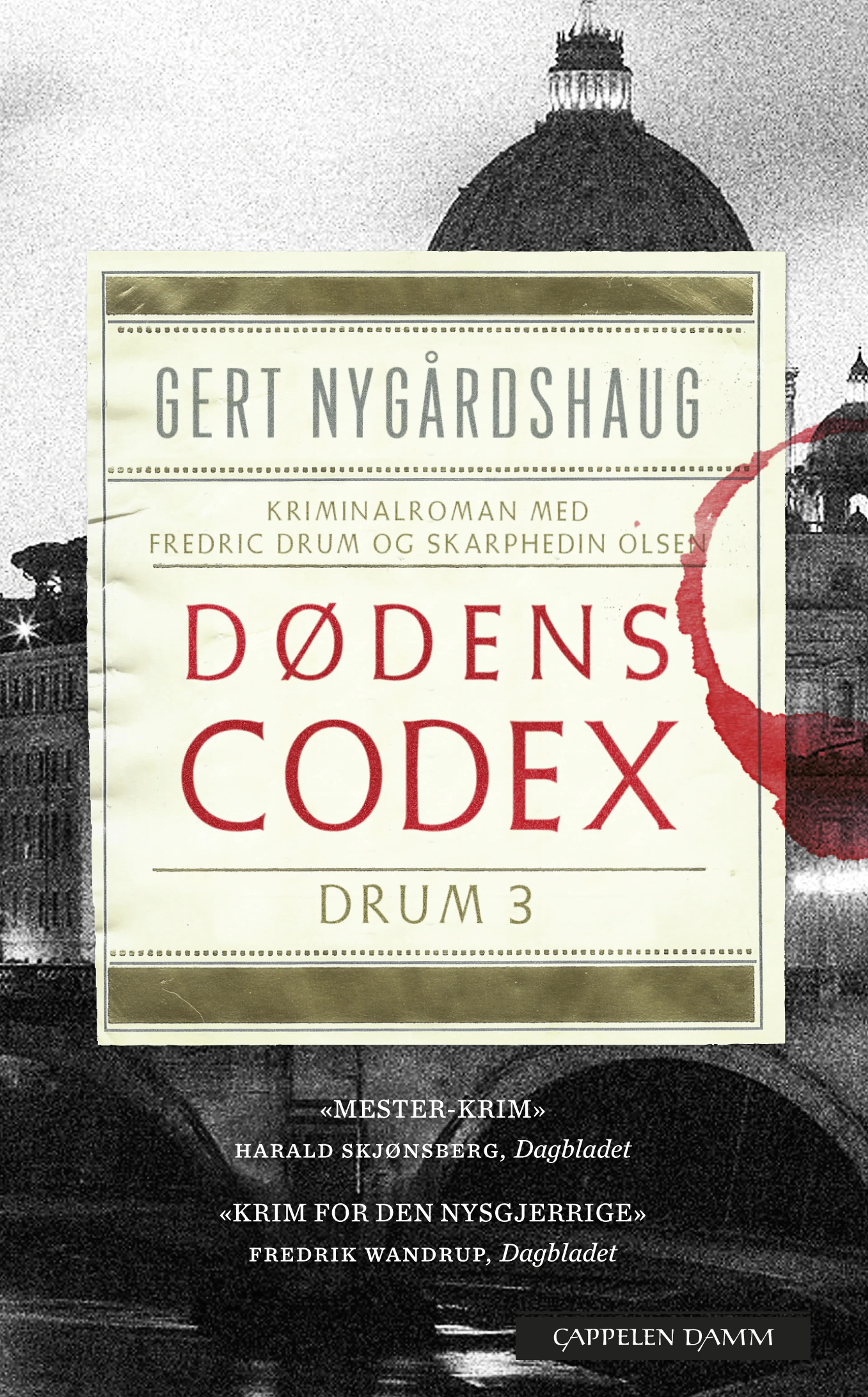 Omslag Dødens codex av Gert Nygårdshaug (Heftet)