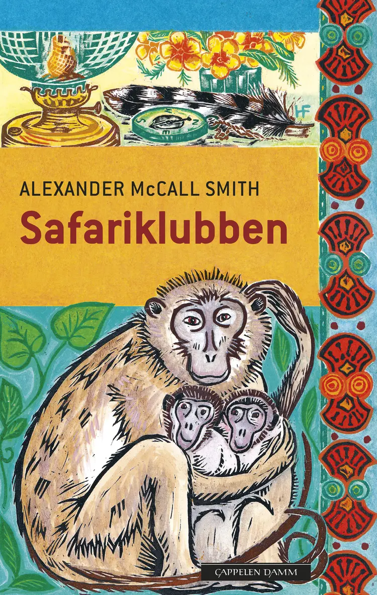 Omslag Safariklubben av Alexander McCall Smith (Innbundet)