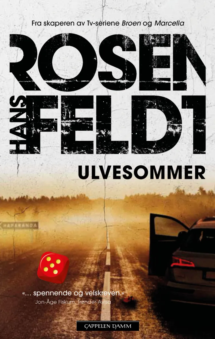 Omslag Ulvesommer av Hans Rosenfeldt (Innbundet)
