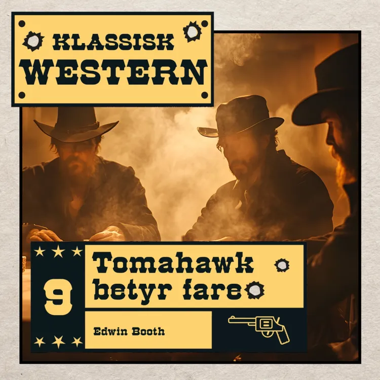 Omslag Tomahawk betyr fare av Edwin Booth (Lydbok)