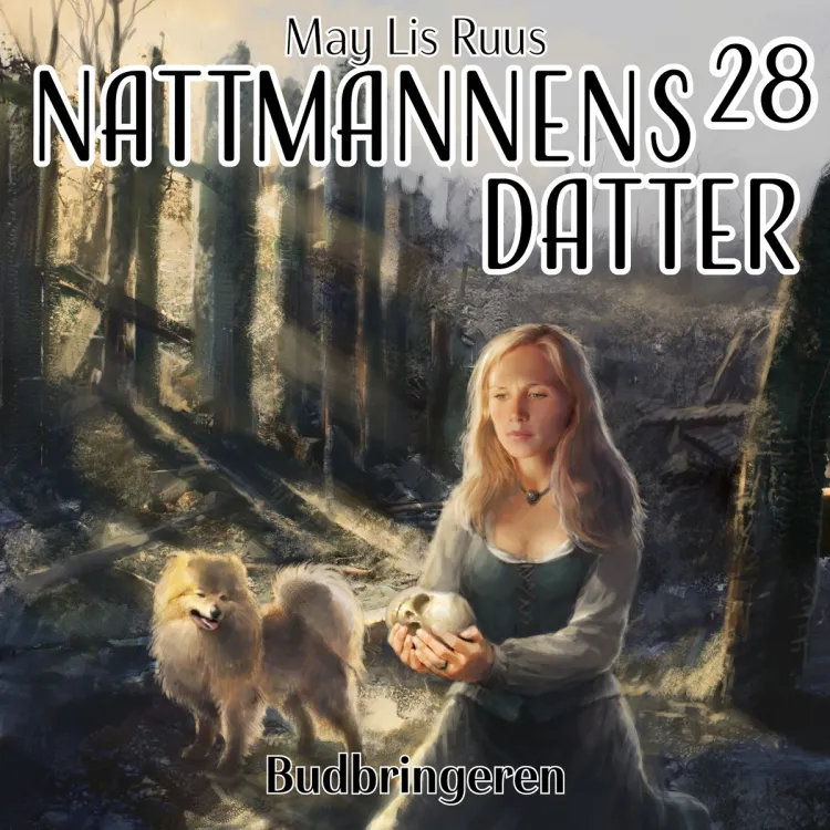 Omslag Budbringeren av May Lis Ruus (Lydbok)