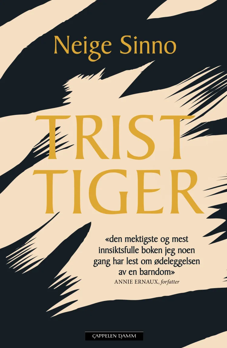 Omslag Trist tiger av Neige Sinno (Ebok)