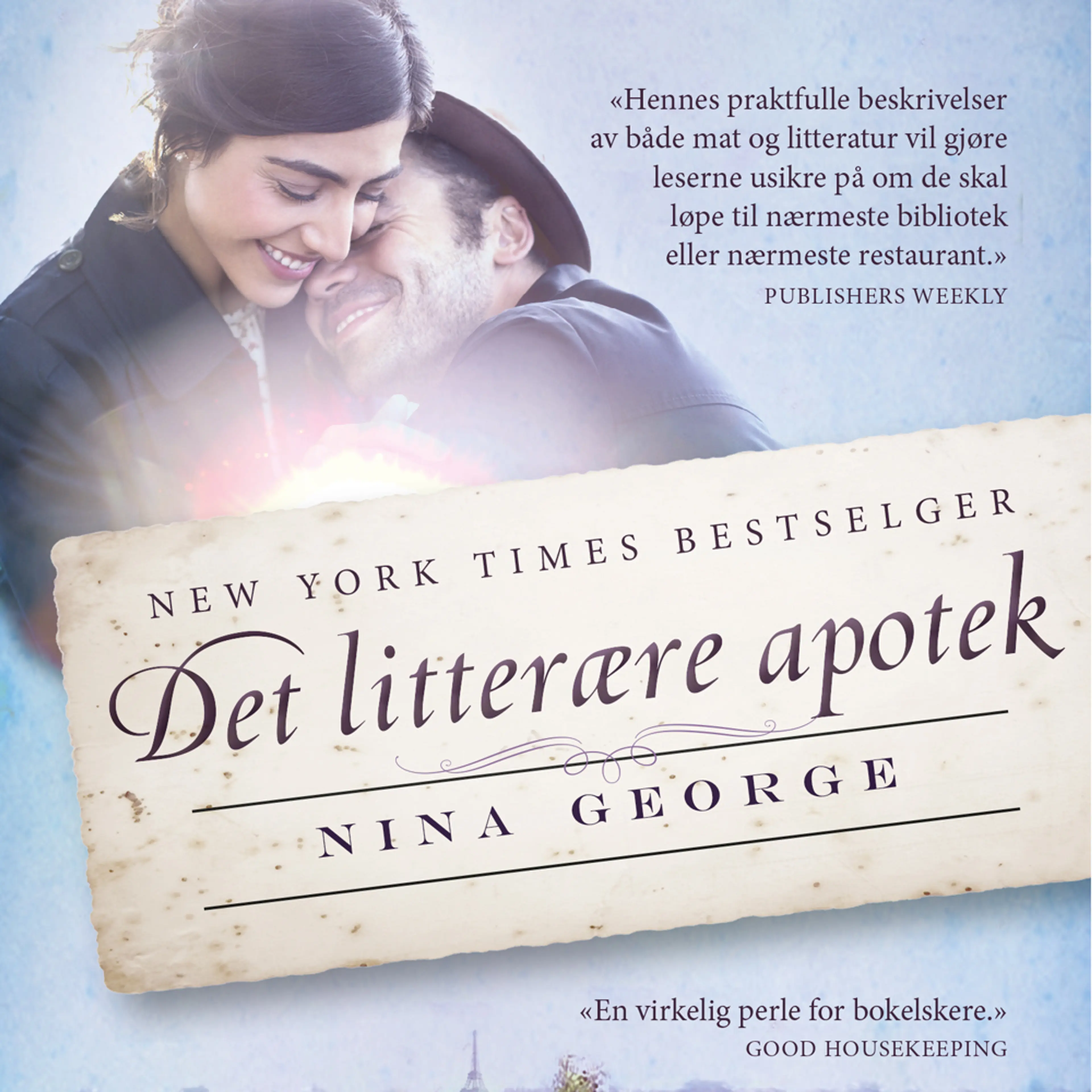 Omslag Det litterære apotek av Nina George (Lydbok)