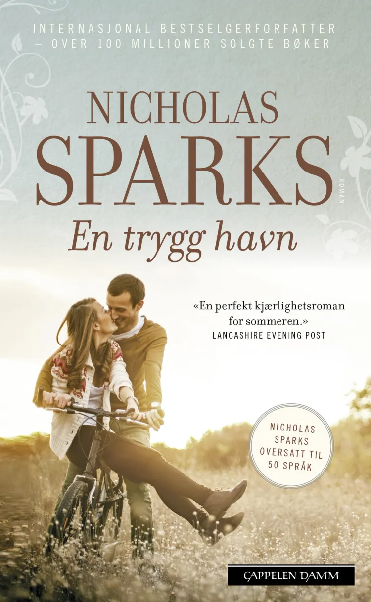 Omslag En trygg havn av Nicholas Sparks (Heftet)