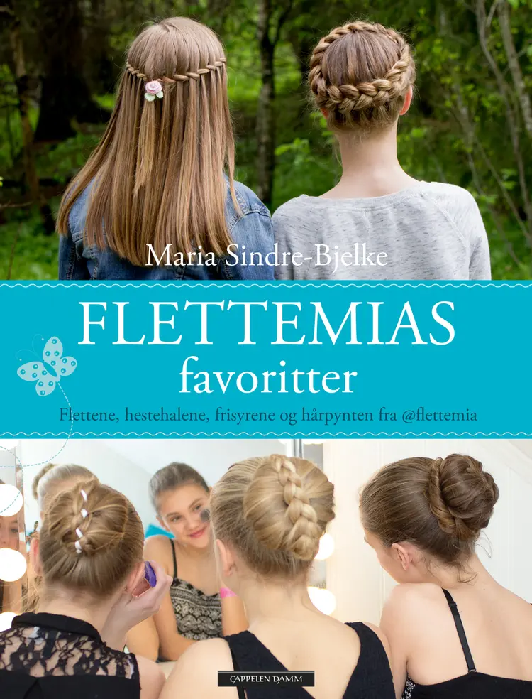 Omslag Flettemias favoritter av Maria Sindre-Bjelke (Innbundet)