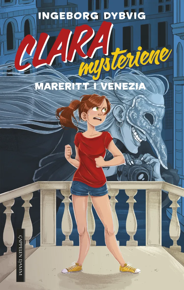 Omslag Mareritt i Venezia av Ingeborg Dybvig (Innbundet)