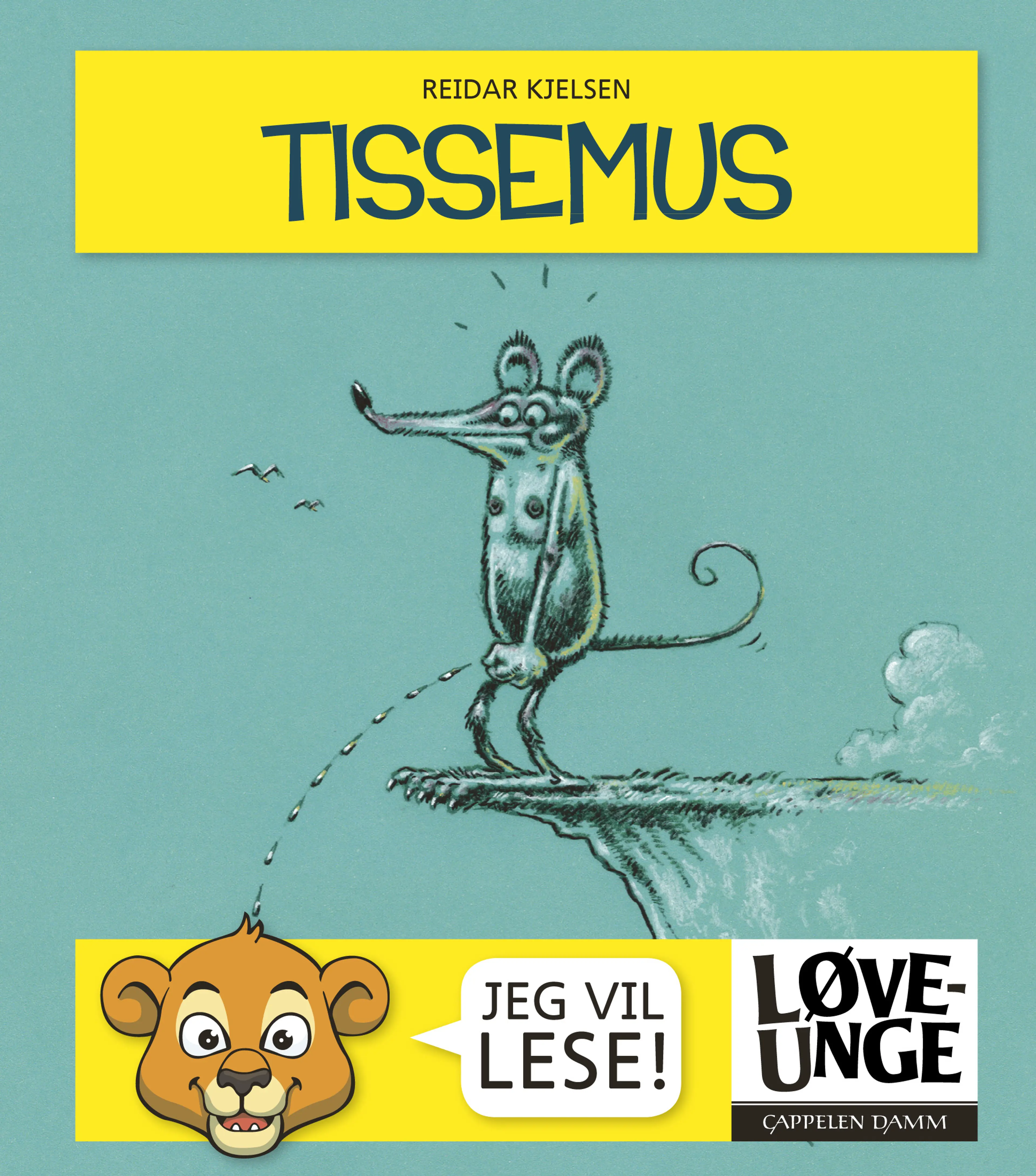 Omslag Tissemus av Reidar Kjelsen (Innbundet)