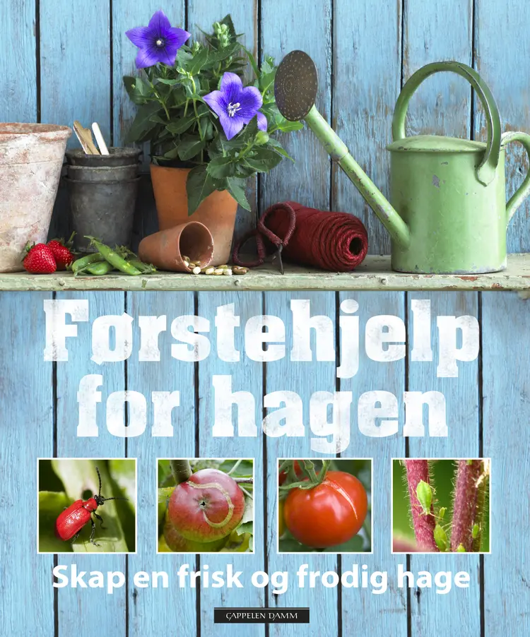 Omslag Førstehjelp for hagen av Jo Whittingham (Innbundet)