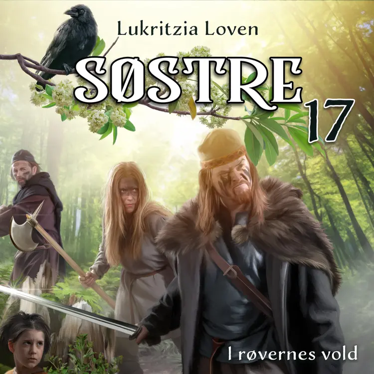 Omslag I røvernes vold av Lukritzia Loven (Lydbok)