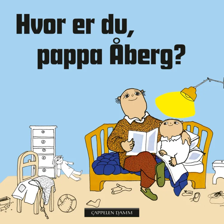 Omslag Hvor er du, pappa Åberg? av Gunilla Bergström (Innbundet)