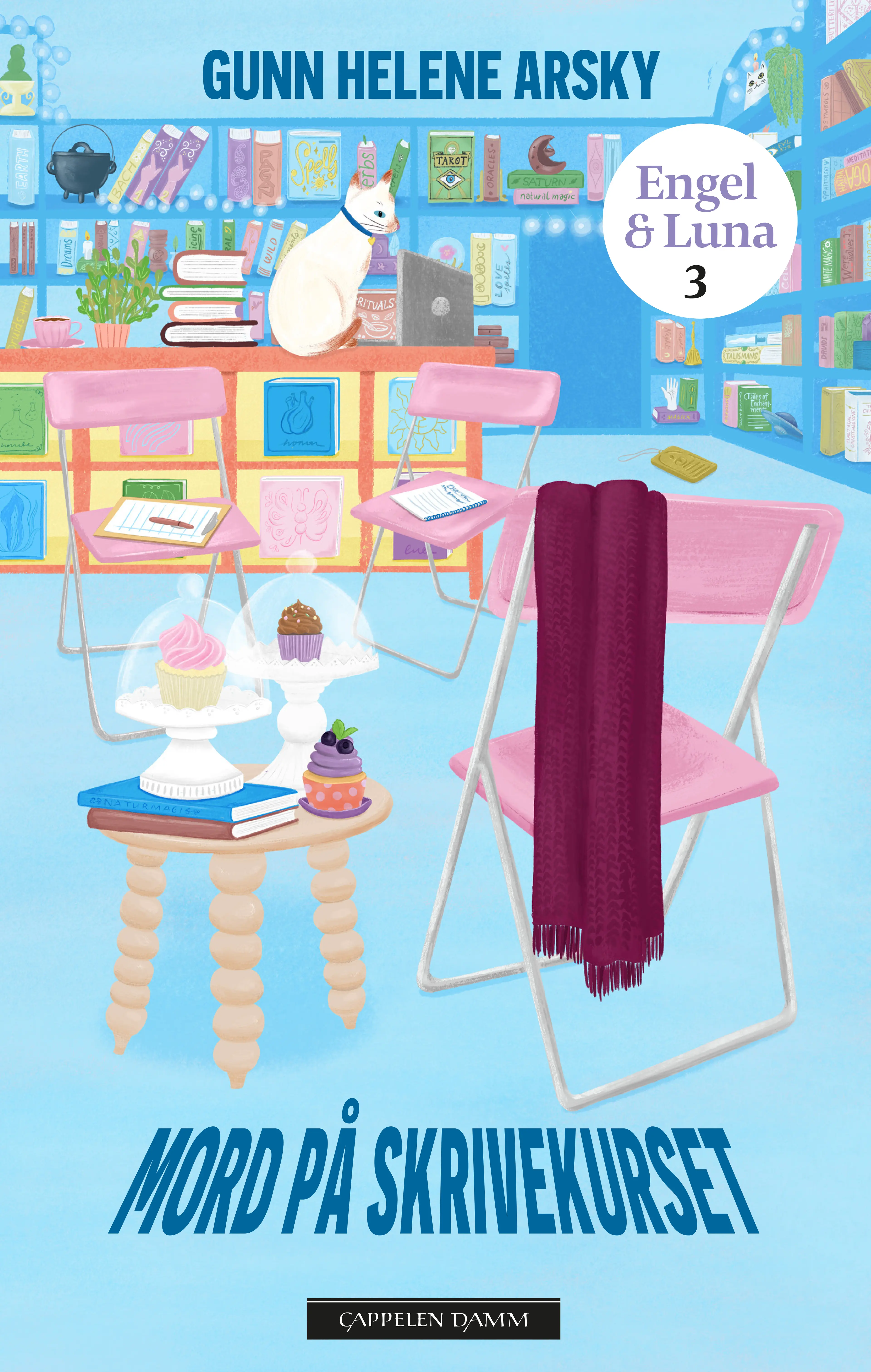 Omslag Mord på skrivekurset av Gunn Helene Arsky (Ebok)