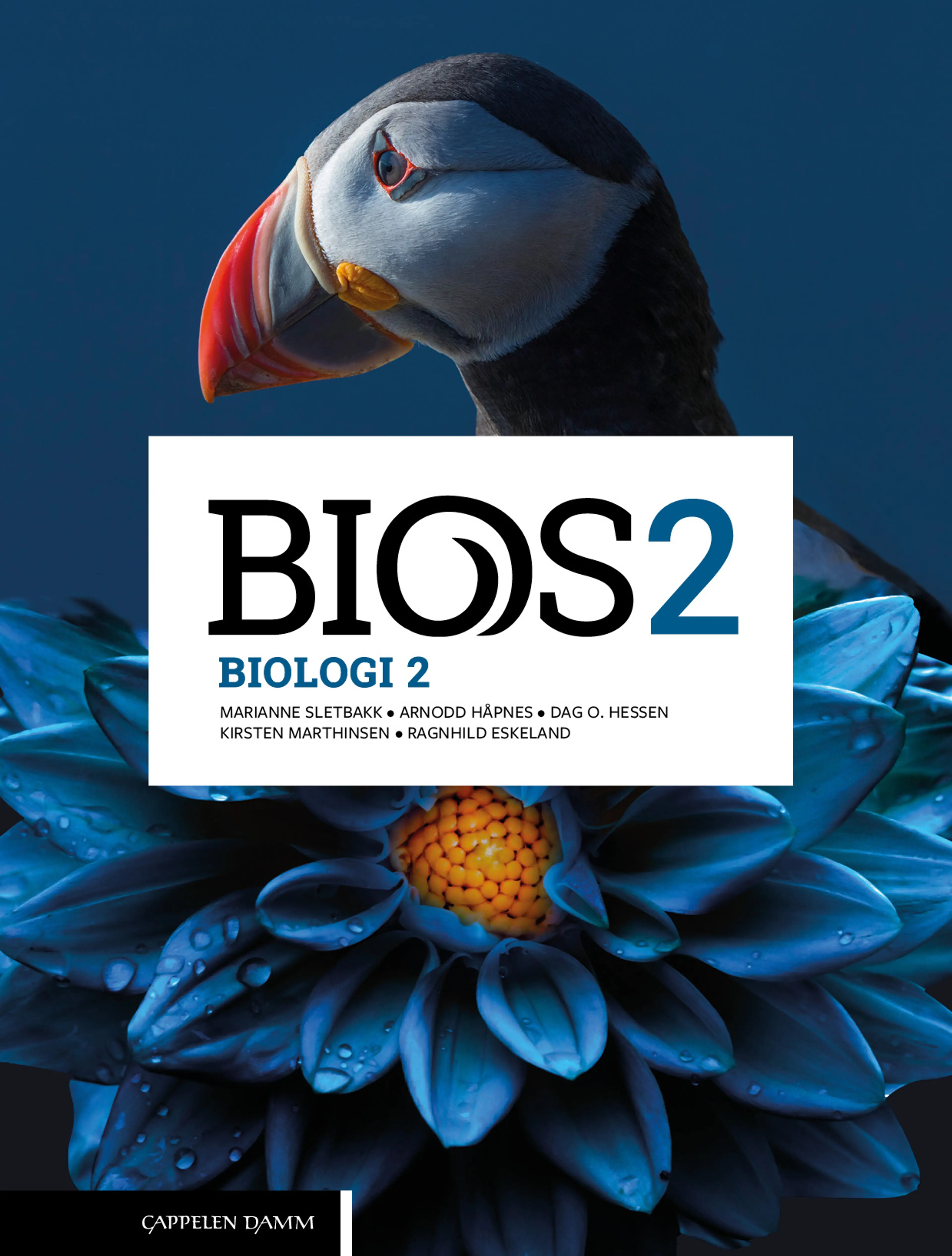 Omslag Bios 2 Biologi 2 (LK20) av Marianne Sletbakk, Arnodd Håpnes, Dag O. Hessen, Ragnhild Eskeland og Kirsten Marthinsen (Heftet)