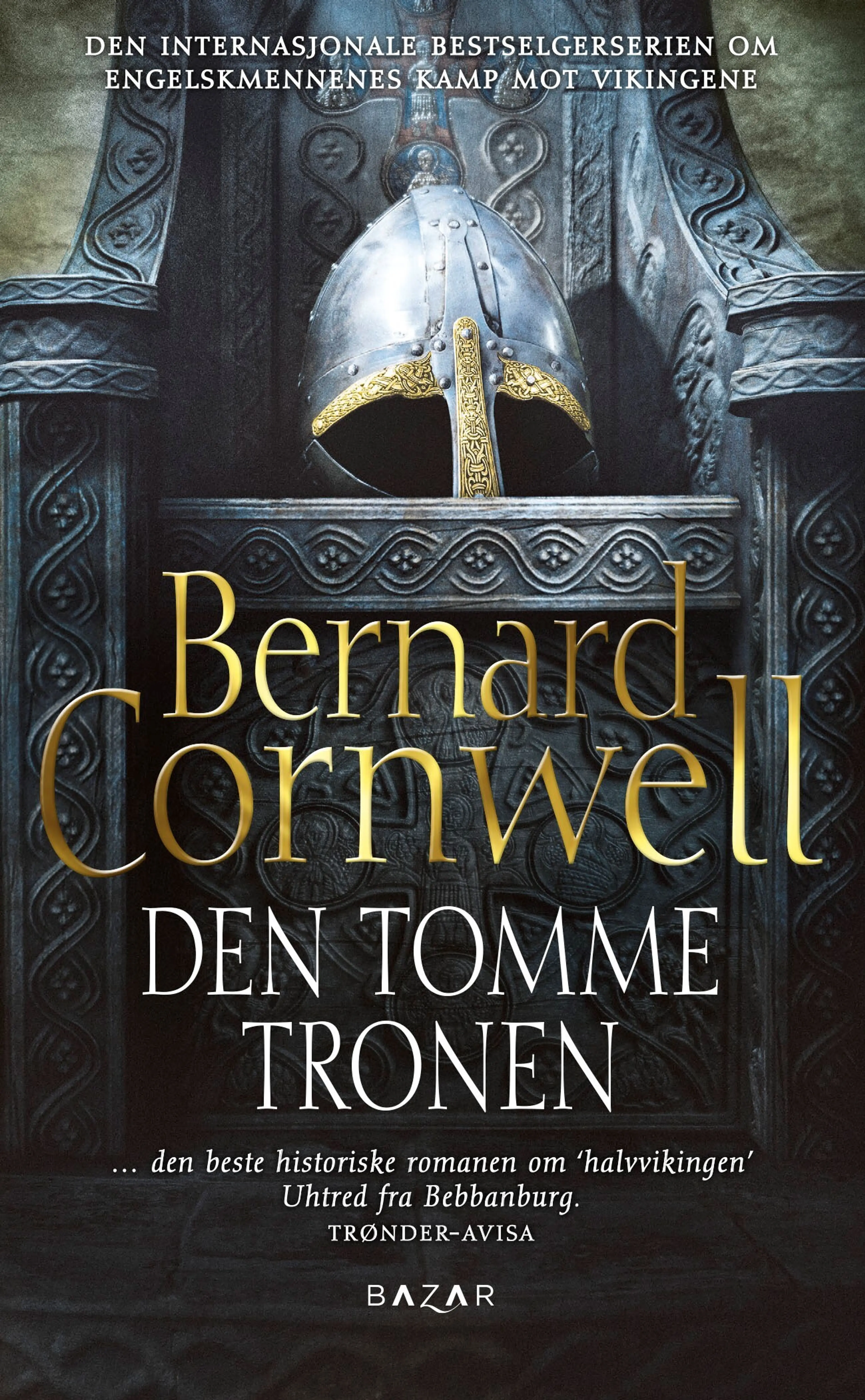Omslag Den tomme tronen av Bernard Cornwell (Heftet)