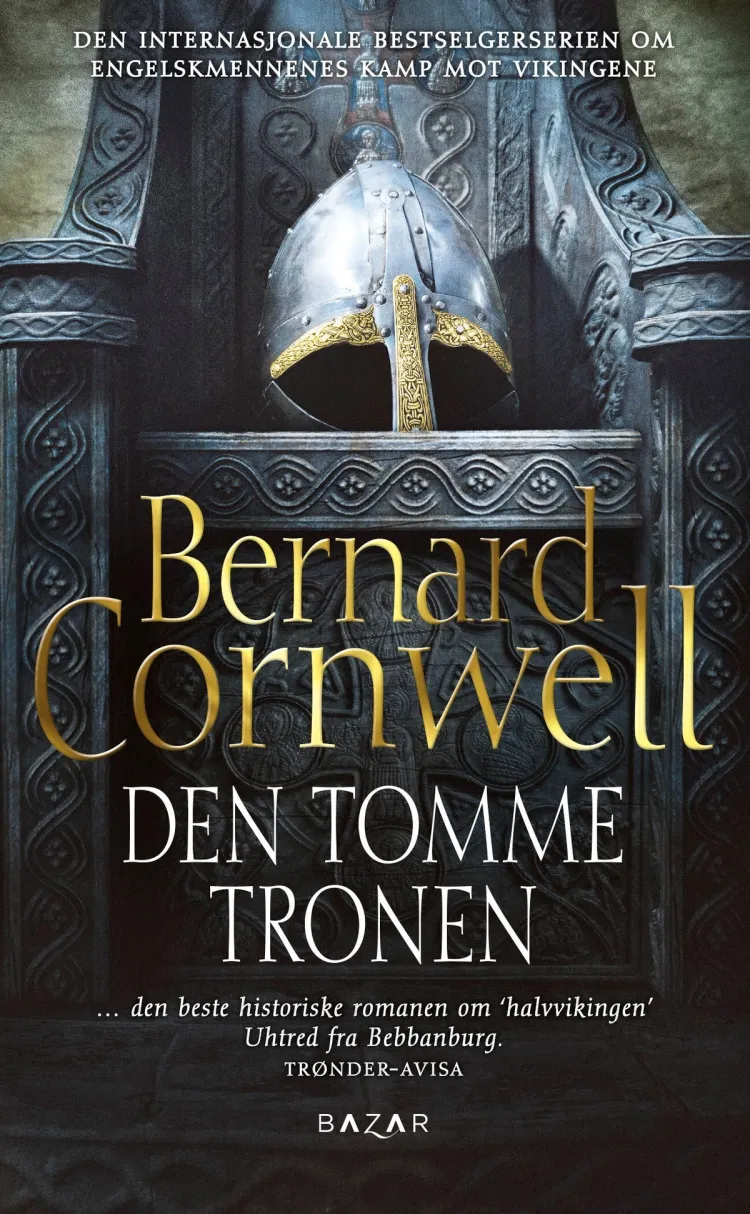 Omslag Den tomme tronen av Bernard Cornwell (Heftet)