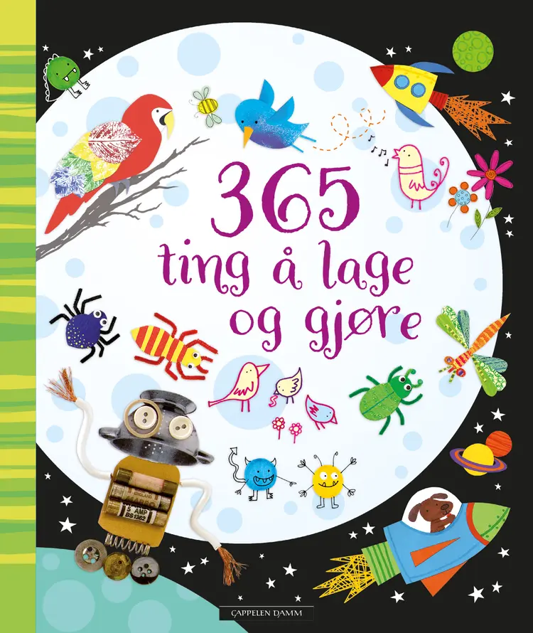 Omslag 365 ting å lage og gjøre av Fiona Watt (Innbundet)