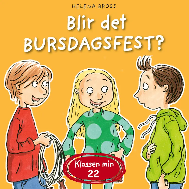 Omslag Blir det bursdagsfest? av Helena Bross (Lydbok)