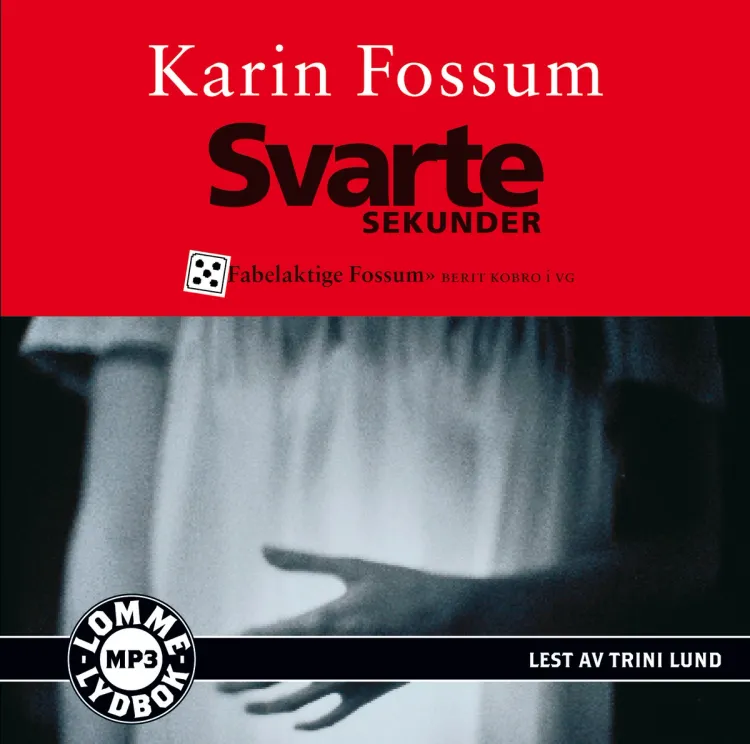 Omslag Svarte sekunder av Karin Fossum (CD)