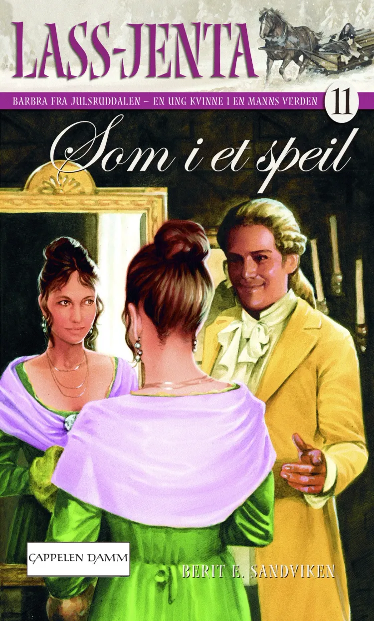 Omslag Som i et speil av Berit Sandviken (Ebok)