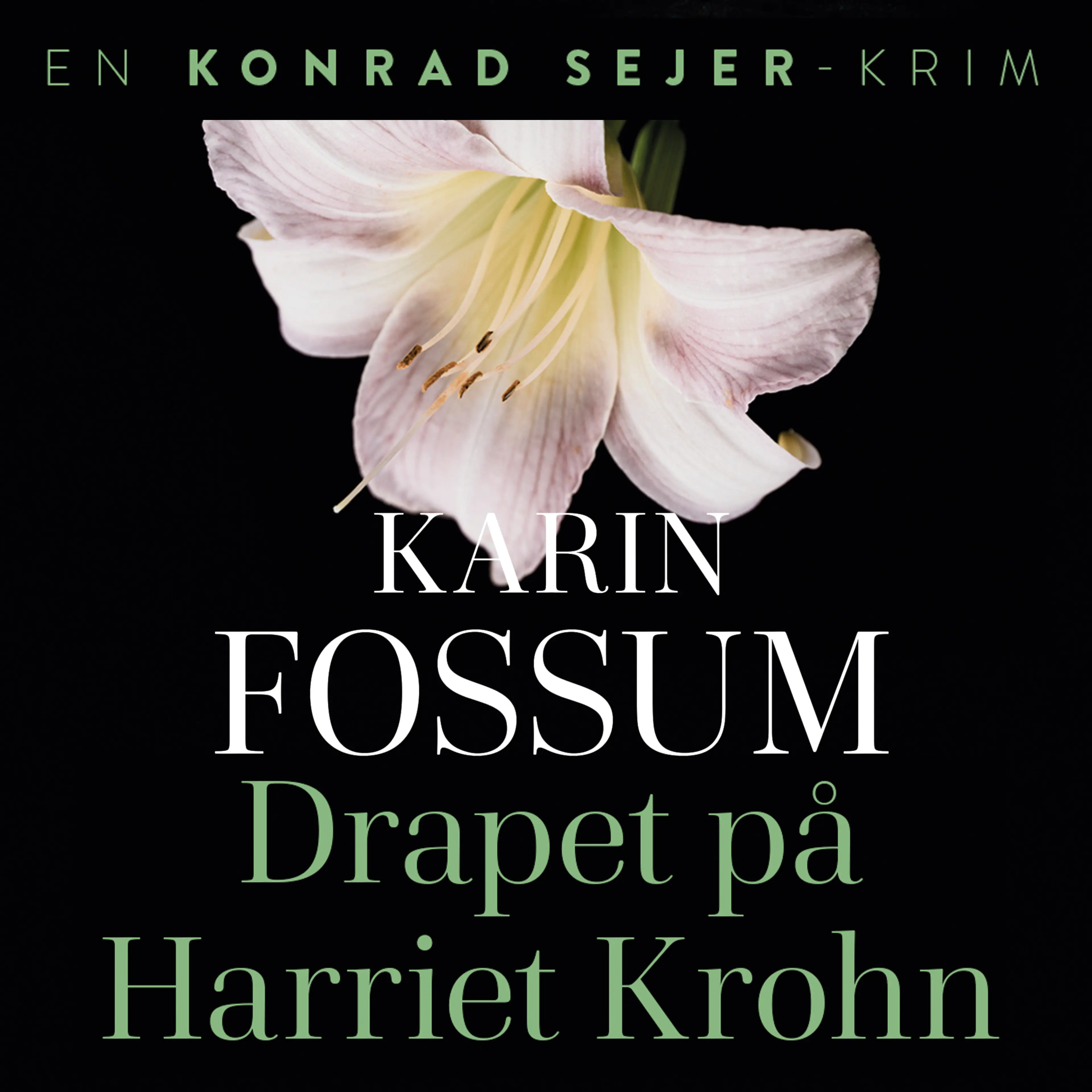 Omslag Drapet på Harriet Krohn av Fossum, Karin (Lydbok)