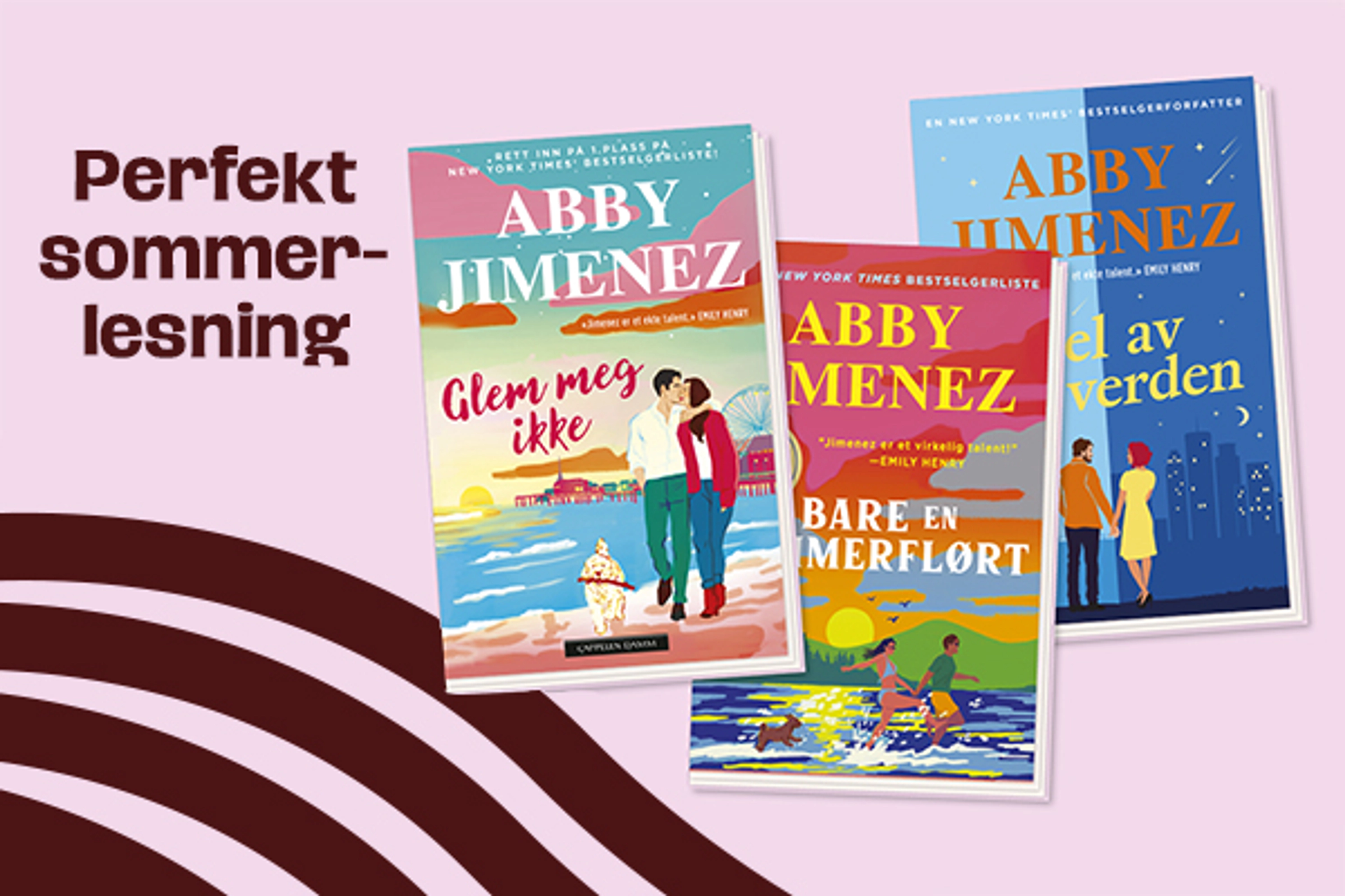 Perfekt sommerlesning: Tre bøker av Abby Jimenez