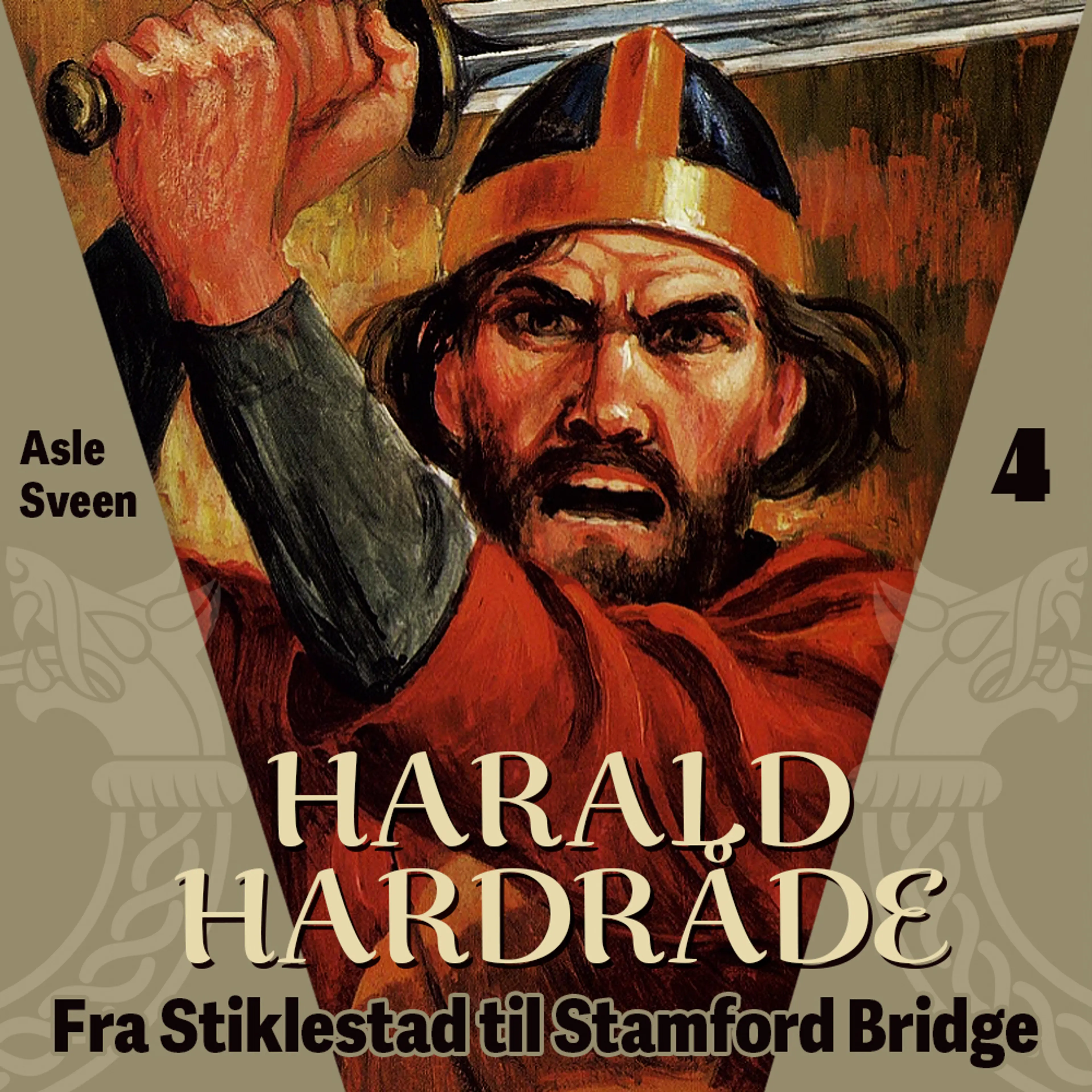 Omslag Harald Hardråde av Asle Sveen (Lydbok)
