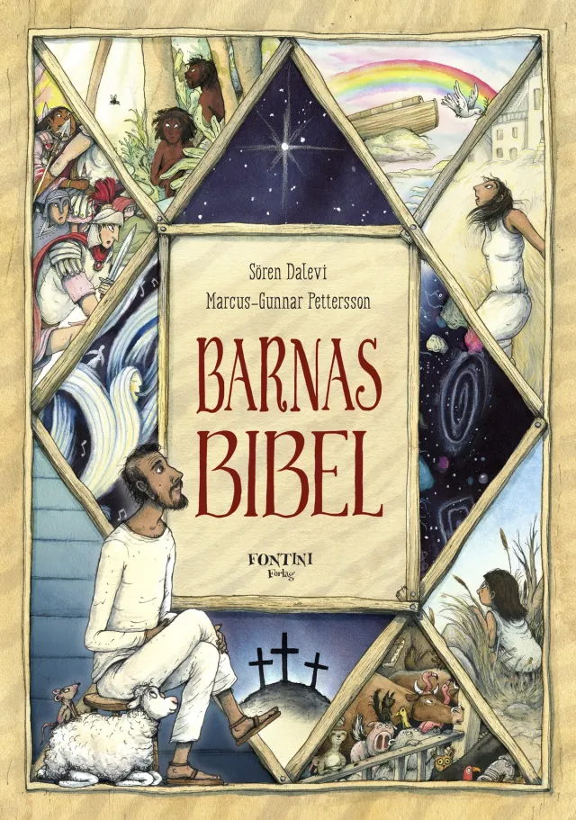 Omslag Barnas Bibel av Sören Dalevi (Innbundet)