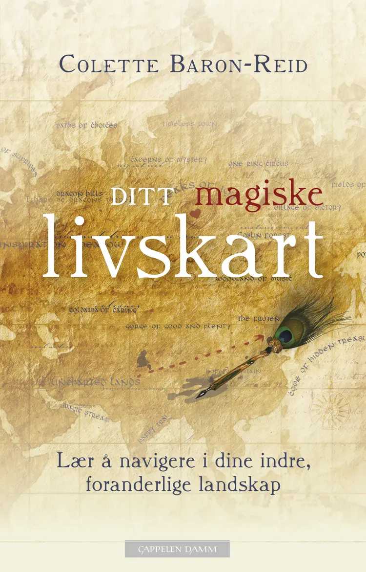 Omslag Ditt magiske livskart av Colette Baron-Reid (Heftet)
